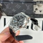 Vacheron Constantin Overseas Dual Time 47450 Knock Off Watches Gray Dial Rubber Strap 9F Factory 42mm - Image 7