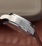 Replica IWC BM Portuguese Tourbillon Gray Dial Leather Strap - Image 5