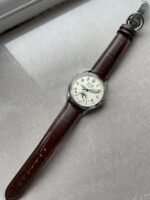 Replica PATEK PHILIPPE Perpetual Calendar 5320G-001 SS GSF 1:1 Best Edition Cream Dial on Brown Leather Strap A324 - Image 10