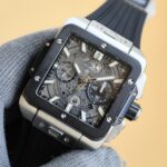 HUBLOT SQUARE BANG UNICO 45MM RUBBER STRAP(1:1 replica) - Image 3
