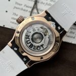 Hublot Replica 1:1 Watch Classic Fusion Orlinski King Gold Full Diamonds White 40mm - Image 7
