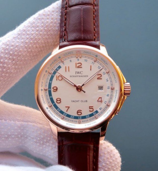 8F2DAFD7-A833-4A70-3BEC-37ABE9CE7ADF.jpg Replica IWC Portuguese Automatic Yacht Club White Dial RG - Image 1