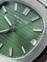 Replica PATEK PHILIPPE Nautilus 5711/1A PPF VF 1:1 Best Edition Green Textured Dial on SS Bracelet 324CS - Image 6