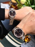 Rolex Day-Date Replica Watch Meteorite Dial Custom Moissanite Diamonds Hong Kong 40mm - Image 7