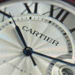 Cartier Ballon Bleu Replica Watch Dial White Leather Strap AF Factory 42mm - Image 6