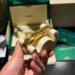 Rolex Daytona 116598RBOW Refined Moissanite   Synthentic Gemstone 18K Gold Wrapped 40mm - Image 10