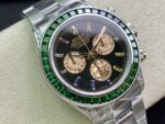 Rolex Daytona-Modified green diamond-white gold color(1:1 replica) - Image 3