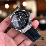 Hublot Replica 1:1 Watch Big Bang Chronograph Titanium Black Ceramic Bezel 44mm - Image 4