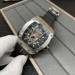 Luxury Best Richard Mille RM 40-01 Replica McLaren Speedtail ?C Water-Drop Case, Black Rubber Strap, Swiss Movement - Image 5