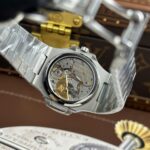 Patek Philippe Nautilus 5712 Replica Watches Blue Dial Metal Wire PPF Factory Version 3 40mm - Image 11