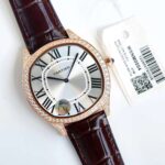 Cartier – Drive de Cartier diamonds in white gold – 40mm smooth(1:1 replica) - Image 3