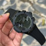 Hublot Knock Off Watches Big Bang 20th Anniversary Chronograph Ceramic All Black BBA Factory 43mm - Image 5
