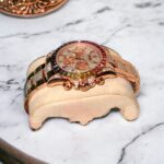 Rolex Daytona Rainbow Replica Watch Gold Wrapped + Ruby + Moissanite Diamonds 40mm - Image 7