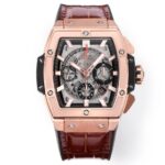 Hublot SPIRIT OF BIG BANG Chronograph, 45 mm Textured rubber strap(1:1 replica)