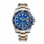 Rolex Submariner Date Two Tone Blue Dial 16613 Replica