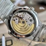 Patek Philippe Nautilus 7118 Replica Watch Blue Dial Stone Bezel 35.2mm - Image 9