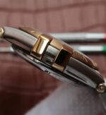 Replica Omega V6 Constellation 35mm White Dial YG Bezel Diamonds Markers SS Bracelet A2500 - Image 5