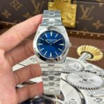 Vacheron Constantin Overseas Ultra-Thin 2000V Luxury Fake Watches Blue Dial Metal Wire 8F Factory 40mm - Image 2