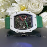 Richard Mille RM67-02 White Carbon Best Replica Watches Weight 37 Grams 38.7??47.52mm