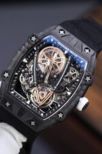 Richard Mille Copies Watches RM27-05 Rafael Nadal Carbon Black 37.25??47.25mm - Image 5