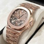 Patek Philippe Nautilus 5712 Gold Wrapped Chocolate Dial GRF 40mm - Image 7