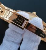 Replica Rolex Day-Date II RG Diamonds Full Bezel/Dial Roman Markers RG Bracelet A3255 - Image 6