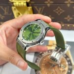 Hublot Classic Fusion Titanium Fake Watches Green Dial Weight 84 Grams Super Light JJZ Factory 42mm - Image 3