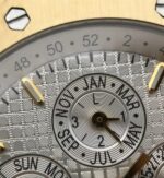 Replica Audemars Piguet JF Royal Oak 41mm 26574 YG White Dial Leather Strap A5134 - Image 4