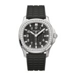 Fake Patek Philippe Replica Watch Aquanaut Ladies Stainless Steel Black Dial 5067A-001 TWF(1:1 replica)