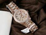 Rolex Day-Date 128395TBR Refined 18K Gold Wrapped   Moissanite Diamonds Best Replicas 36mm - Image 2