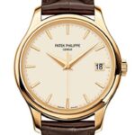 Patek Philippe Calatrava Ivory Dial 18kt Yellow Gold 39mm Men’s Watch 5227J-001(1:1 replica)