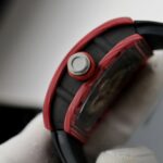 Richard Mille Rep 1:1 Watch RM07 Carbon Red Black Rubber Strap 36mm - Image 8