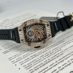 Richard Mille RM51-02 Rose Gold Baguette Replica Watch 40MM - Image 2
