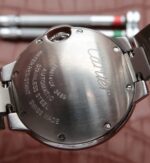 Replica Cartier Ballon Bleu 33mm SS White MOP Dial SS Bracelet - Image 6