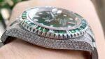 Rolex Submariner Special Diamonds – Green Diamonds – All Diamonds – 40mm(1:1 replica) - Image 2