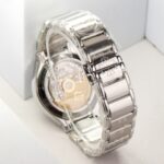 Fake Diamond Watch Replica Patek Philippe Twenty~4 Ladies Stainless Steel Grey Sunburst Dial 7300/1200A-010(1:1 replica) - Image 10