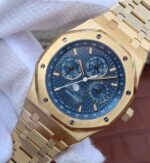 Replica Audemars Piguet JF Royal Oak 41mm 26574 YG Blue Dial White Hand A5134 - Image 2