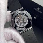 Hublot Replica 11 Watch Classic Fusion Ceramic Green Dial Rubber Strap JJZ 42mm - Image 5
