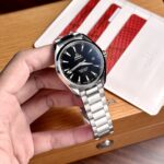 Omega Replica Watch Seamaster Co-Axial Aqua Terra Black Dial 41mm - Image 2