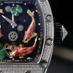 Richard Mille Replica Watch Rubber Strap Black 42mm - Image 5