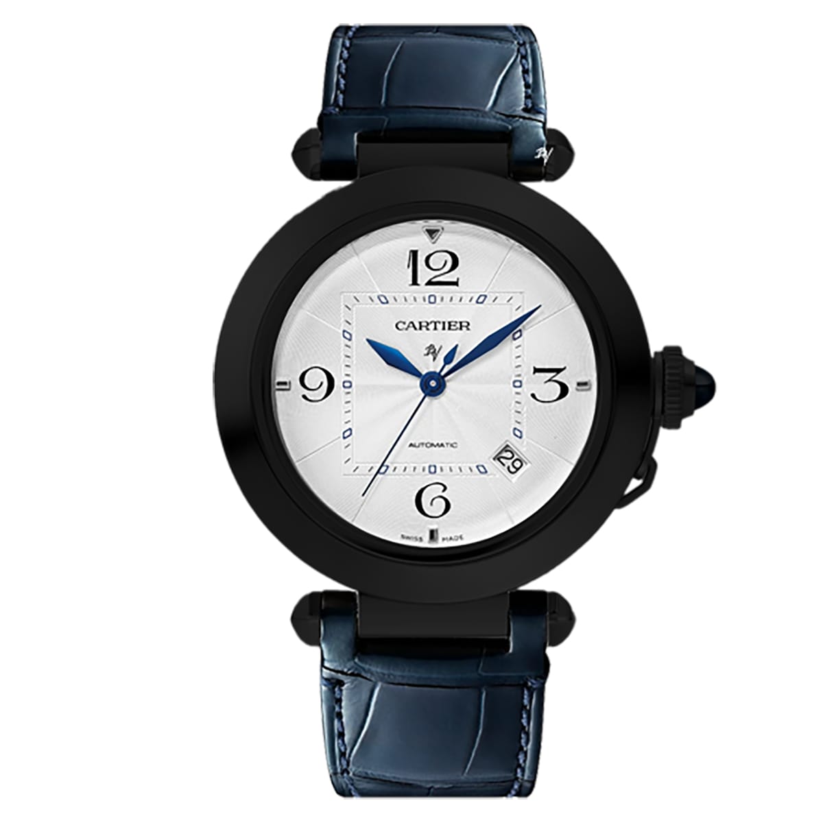97FDA1C6-085B-96B5-D126-9F76211B9797.jpg Fake Cartier Replica Watch Pasha Limited Edition Black DLC-PVD(1:1 replica) - Image 1