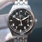 Replica IWC MKF Mark XVII Black Dial SS Bracelet A2892