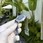 Patek Philippe Replica Watches Complications 4947G Blue Dial Leather Strap 38mm - Image 7