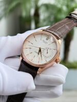 Rolex Cellini 50515 White Dial Replica Watches 18K Gold Wapped Custom 39mm - Image 6