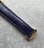 Replica Omega Globemaster Master Chronometer YG Case Blue Dial Leather Strap A8900 - Image 5