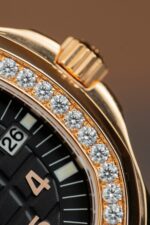 Patek Philippe Aquanaut 5067 Replica Watch Bezel Moissanite Diamonds PPF Factory 35.6mm - Image 7