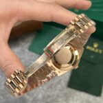 Rolex Replica Watch Day-Date 228235 Rose Gold White Dial V2 GM Factory 40mm - Image 5