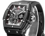 Hublot SPIRIT OF BIG BANG Chronograph, 45 mm Textured rubber strap(1:1 replica) - Image 5