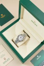 Rolex DateJust Lady Fake Watch White Dial Roman Numerals 31mm - Image 5