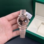 Rolex Replica Watch Day-Date Gold Wrapped Weight 175gram GM Factory 40mm - Image 4